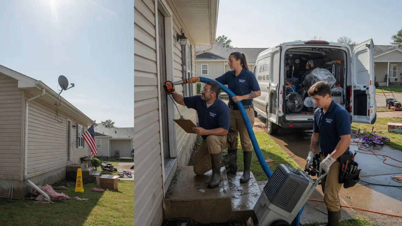 Ceiling Water Damage Restoration in Greeley, PA near me
